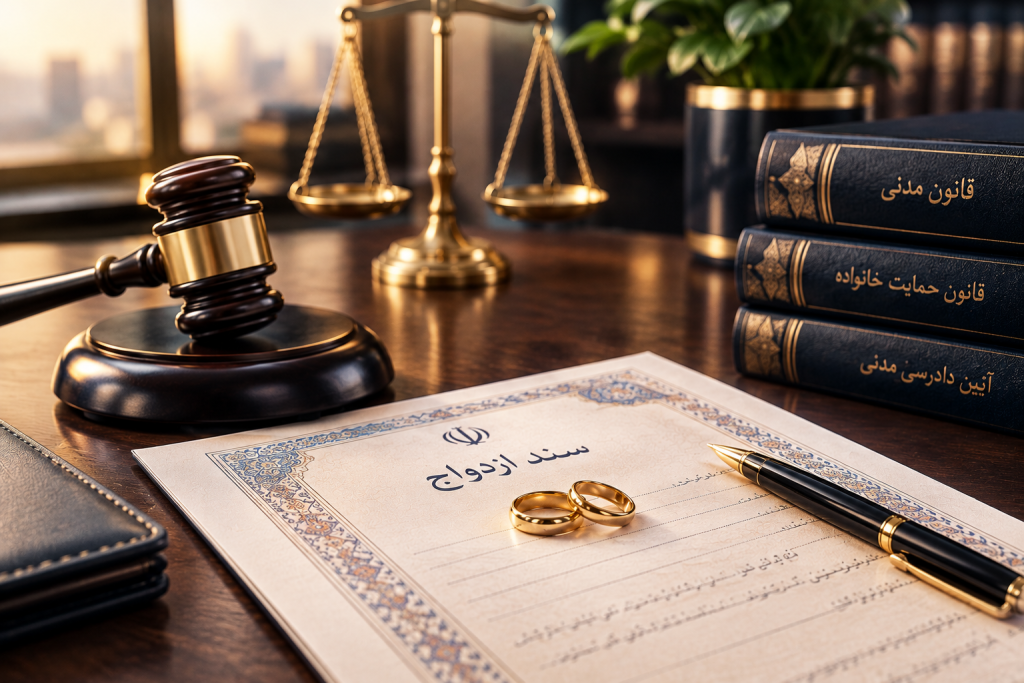 مطالبه مهریه از طریق اجرای ثبت و توقیف اموال زوج
